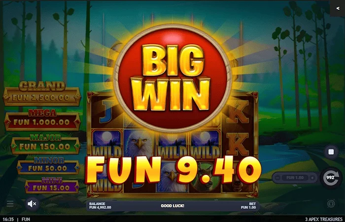 3 Apex Treasures - velika pobeda u Hold & Win